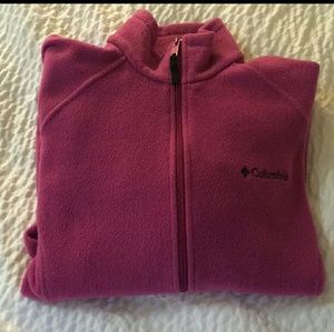 Purple Columbia Fleece Jacket